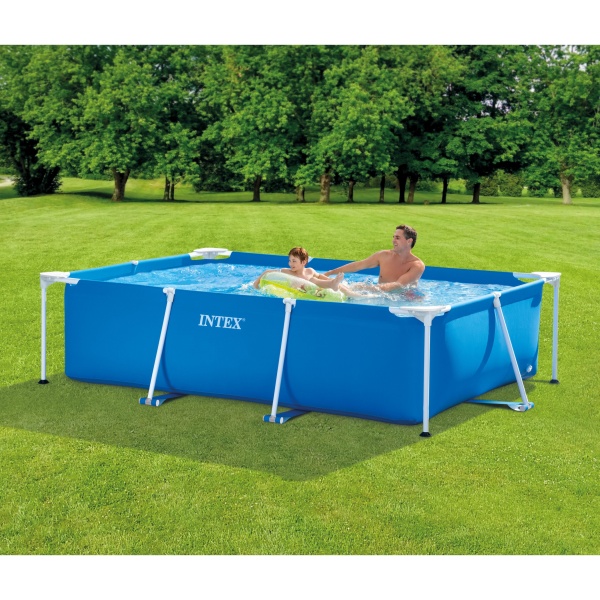 Бассейн каркасный прямоугольный 260х160х65см 2282л серии Rectangular Frame Pool 28271 Intex