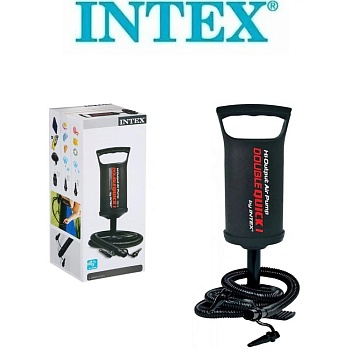 Насос ручной 29 см (объем 0,9л), Intex