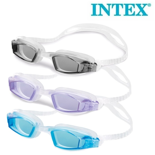 Очки для плавания детские Free Style Sport от 8 лет, Intex