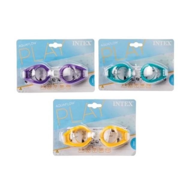 Очки для плавания детские Play Goggles 3-8 лет, Intex