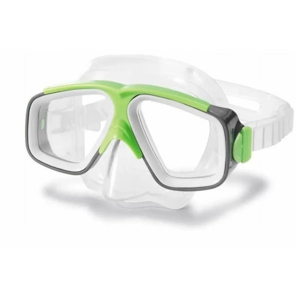 Набор для плавания: маска с трубкой, от 8 лет, SURF RIDER SWIM SET Intex