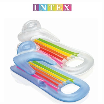 Матрас-кресло надувной 160х85см, Intex