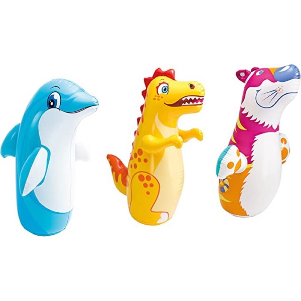 Надувная игрушка "Зверюшка-неваляшка" Intex