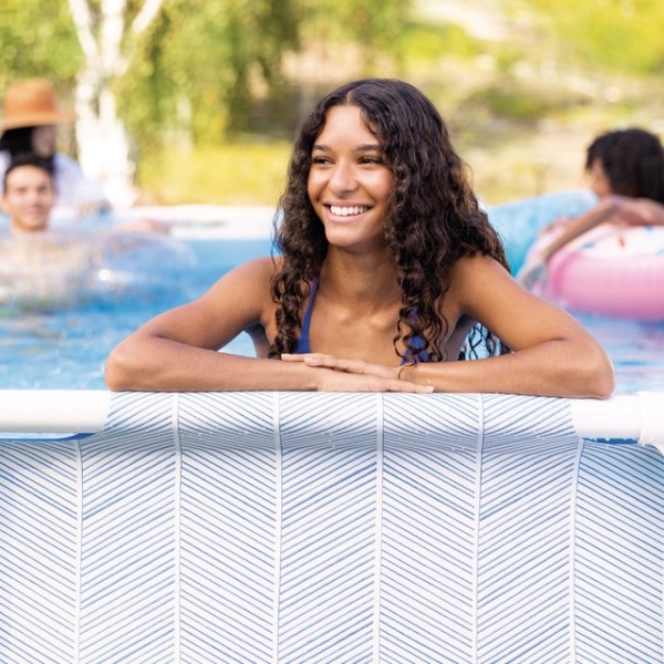 Бассейн каркасный круглый 488х122 19156 л, ф-н 5678 л/ч Prism Frame CHEVRON PREMIUM POOL 26746 Intex