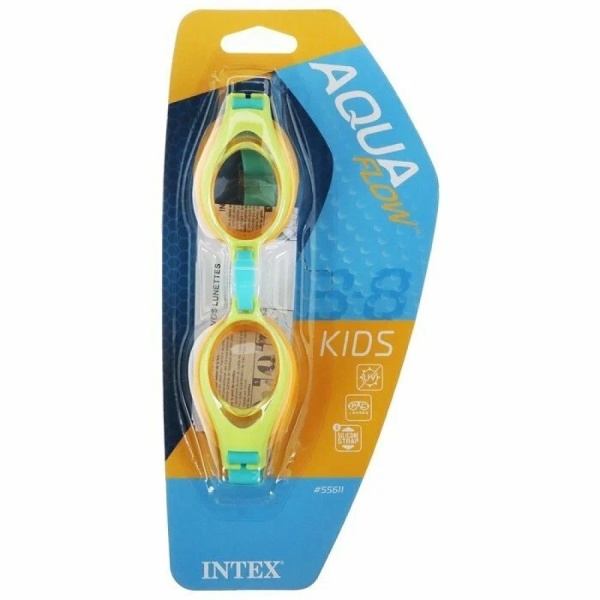 Очки для плавания детские "Радужные", 3-8 лет, Intex