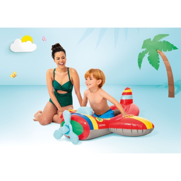 Лодочка надувная с сиденьем и спинкой, от 3-6 лет, Intex