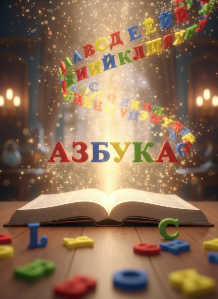 Буквы на магнитах