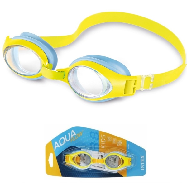 Очки для плавания детские "Радужные", 3-8 лет, Intex