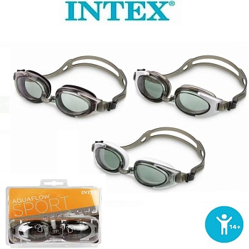 Очки для плавания, от 14 лет, Intex 