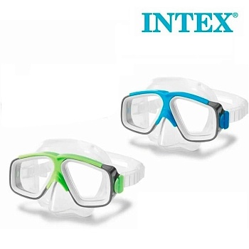 Маска для плавания от 8 лет, SURF RIDER MASKS Intex