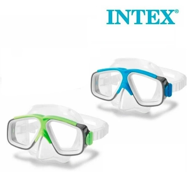 Маска для плавания от 8 лет, SURF RIDER MASKS Intex