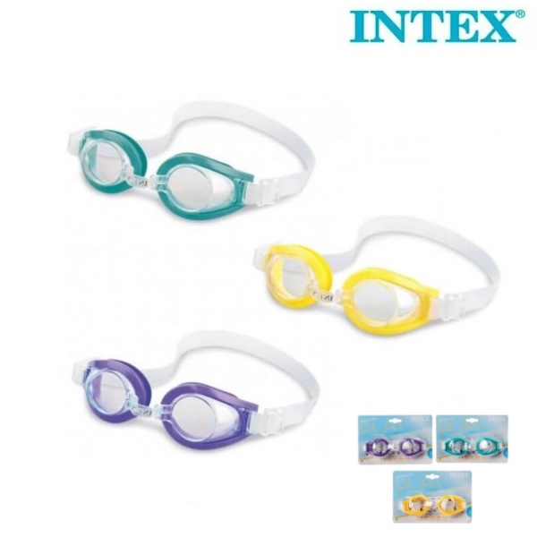 Очки для плавания детские Play Goggles 3-8 лет, Intex