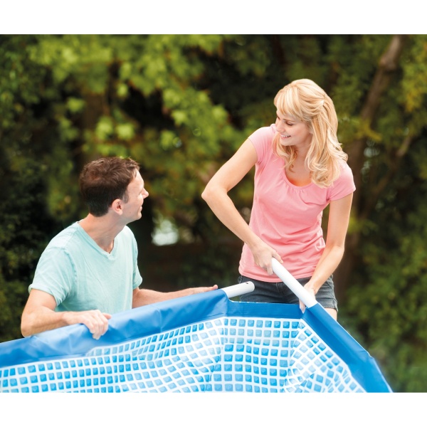 Бассейн каркасный прямоугольный 260х160х65см 2282л серии Rectangular Frame Pool 28271 Intex