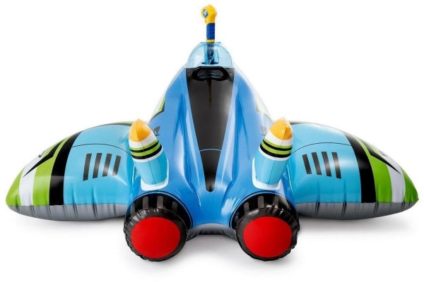 Надувная игрушка-наездник "Самолет" 117х117см Intex