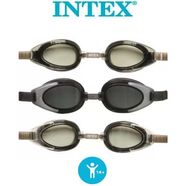 Очки для плавания, от 14 лет, Intex 